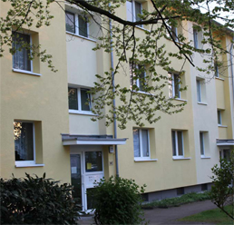 Hausfassade Mehrfamilienhäuser Leverkusen