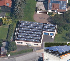 15 kWp PV-plant in Ennepetal, Germany